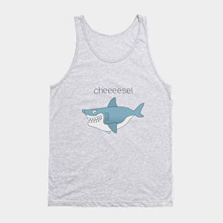 Shark - cheeeese! Tank Top